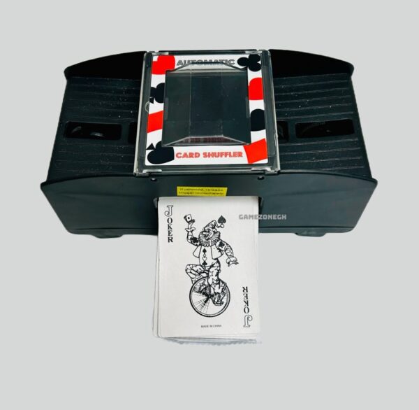 Electronic card shuffler