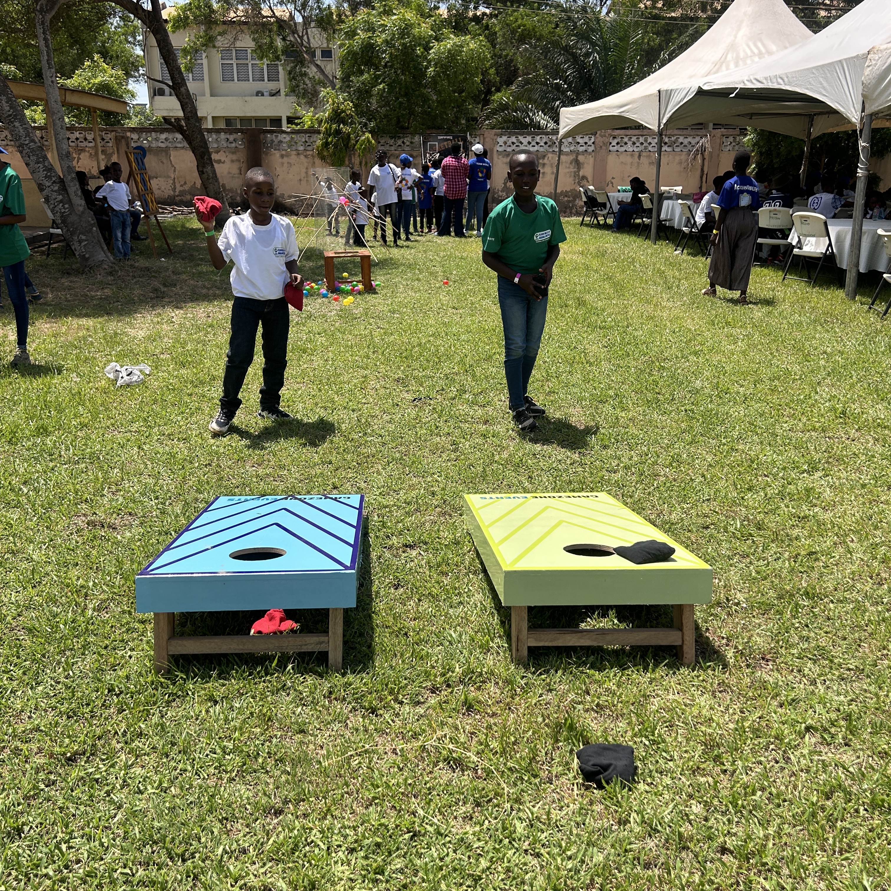 Team activity at Flour Mills of Ghana