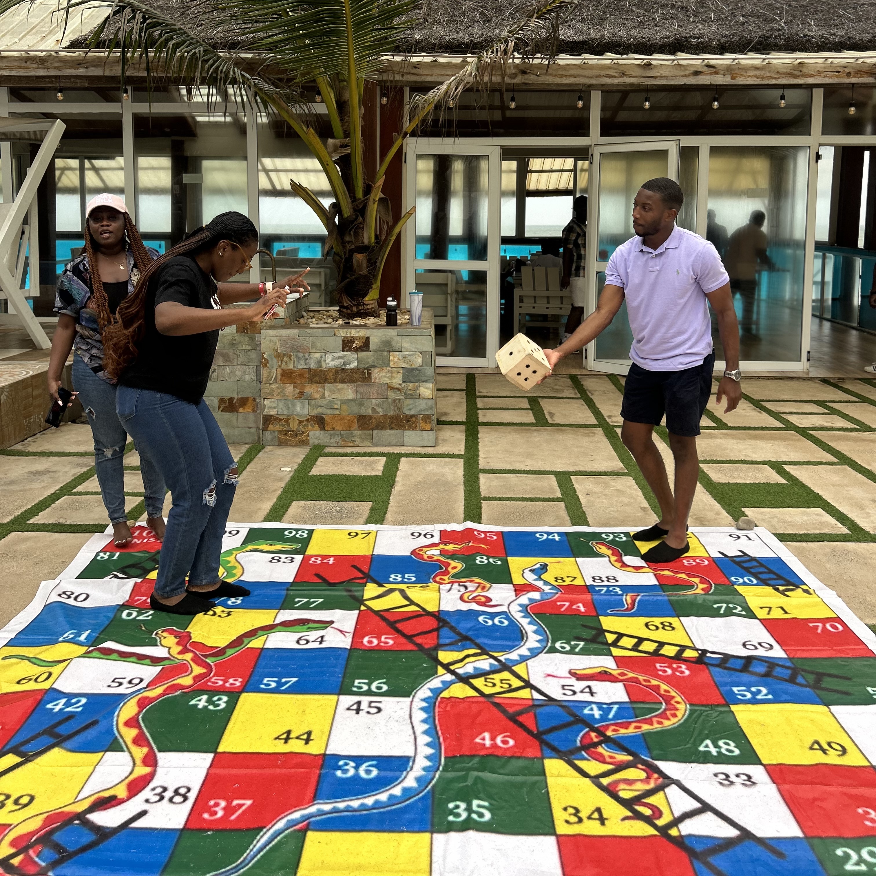 Team game at Ghana Freezones Authority event