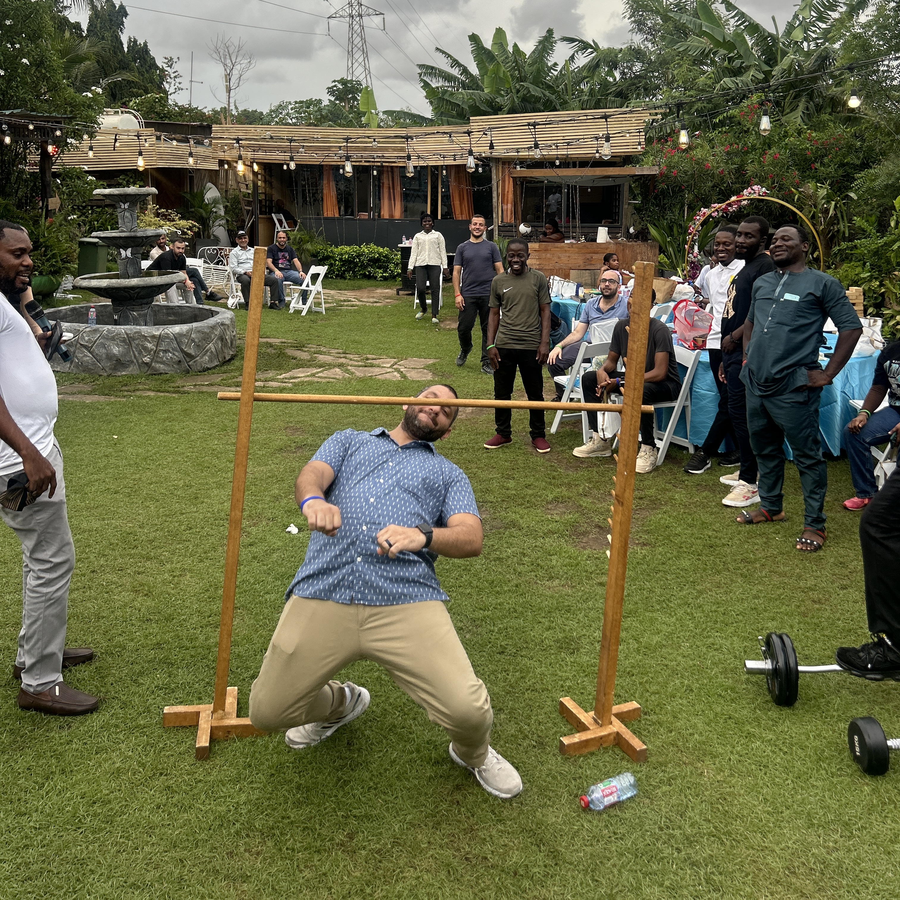 VAAL staff playing games